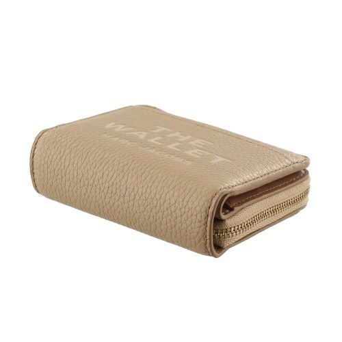 マークジェイコブス 二つ折り財布 レディース ザ レザー コンパクト ウォレット ミニ ベージュ Marc Jacobs 2R3SMP044S10 230 CAMEL