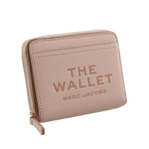 マークジェイコブス 二つ折り財布 レディース ザ レザー コンパクト ウォレット ミニ ピンク Marc Jacobs 2R3SMP044S10 624 ROSE