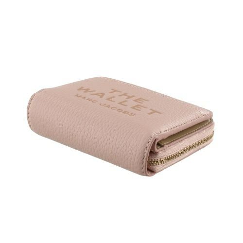 マークジェイコブス 二つ折り財布 レディース ザ レザー コンパクト ウォレット ミニ ピンク Marc Jacobs 2R3SMP044S10 624 ROSE