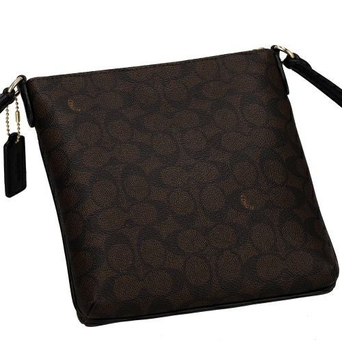 わぁーちゃんさん専用　COACH コーチ ショルダーバッグ　モノグラム　ブラウン 中古・古着通販】COACH (コーチ) ショルダーバッグ ブラウン｜ブランド