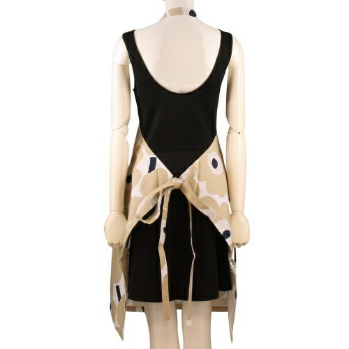 マリメッコ エプロン レディース Pieni Unikko Apron ベージュ marimekko 72929 185 OFF WHITE/BEIGE/DARK BLUE