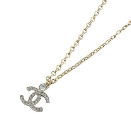 CHANELネックレス CHANEL - CHANEL シャネル ココマーク ネックレス シルバー 管理番号