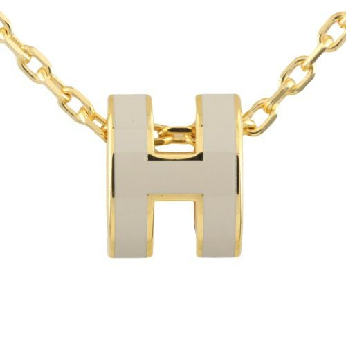 エルメス ネックレス レディース MINI POP H ベージュ HERMES H147992F