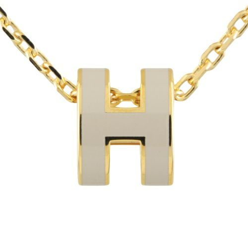 エルメス ネックレス レディース MINI POP H ベージュ HERMES H147992F