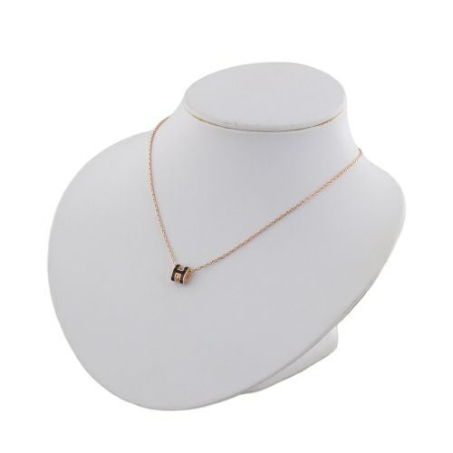 エルメス ネックレス レディース MINI POP H ブラック HERMES
