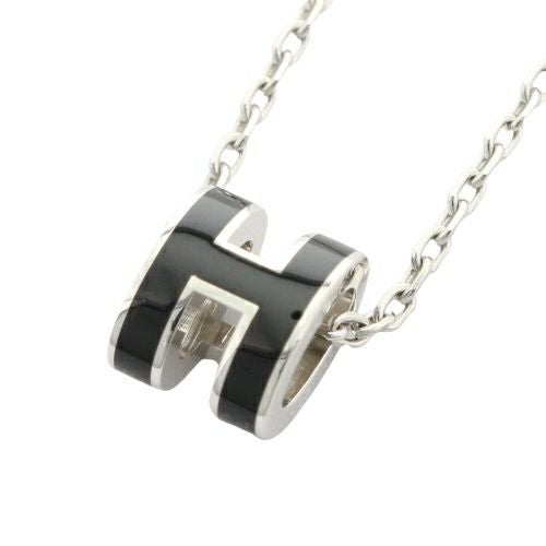 エルメス ネックレス レディース MINI POP H ブラック HERMES