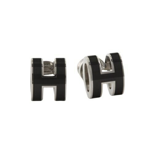 エルメス ピアス レディース MINI POP H ブラック HERMES H608002FO