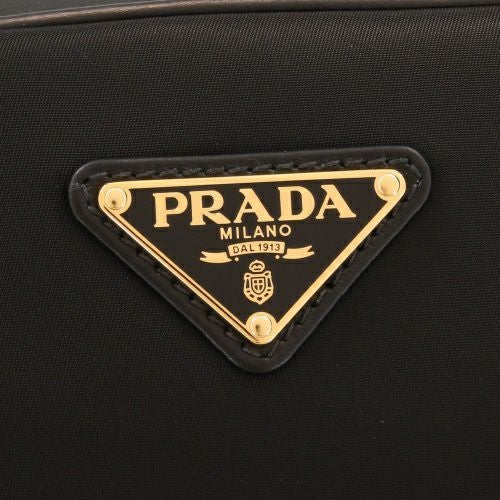 プラダ ハンドバッグ レディース トライアングルロゴ ブラック PRADA