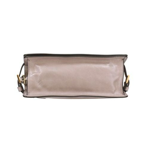 プラダ  ショルダーバッグ 明るいグレー  PRADA シルクサテン トライアングルロゴ PRADA - プラダ ショルダーバッグ 明るいグレー PRADA シルクサテン