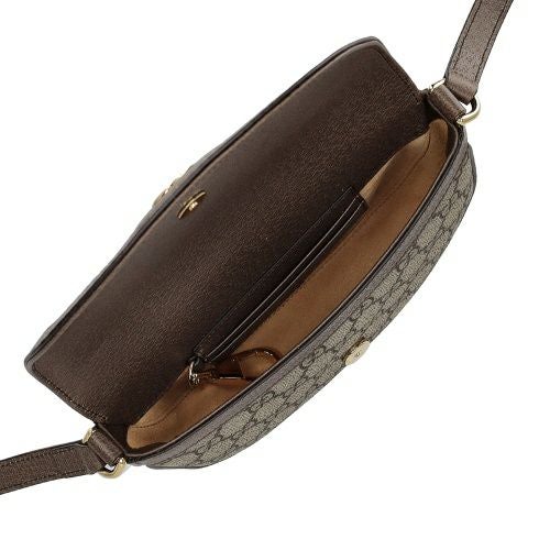 グッチ ショルダーバッグ レディース オフィディア ミニ ブラウン