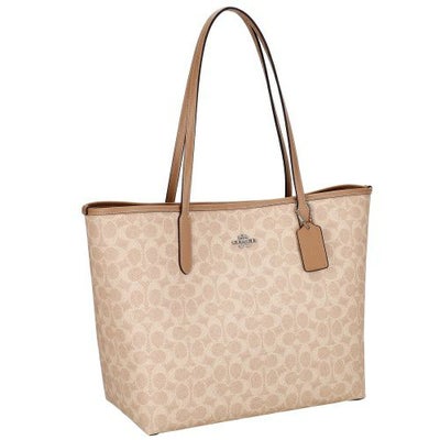 コーチ アウトレット トートバッグ レディース ベージュ COACH OUTLET 