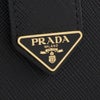 プラダ 二つ折り財布 レディース サフィアーノ トライアングルロゴ ブラック PRADA 1ML018 2C7X F0002 NERO