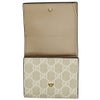 グッチ 二つ折り財布 レディース ダブルG バイカラー ミディアム ウォレット ベージュ GUCCI 598587 AACFE 9543