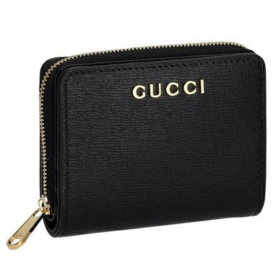グッチ 二つ折り財布 レディース GUCCI スクリプト ミニ ウォレット 