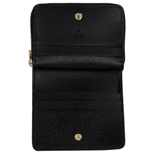 グッチ 二つ折り財布 レディース GUCCI スクリプト ミニ ウォレット