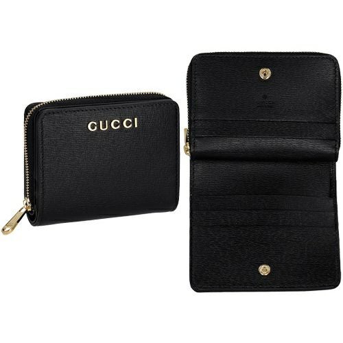 グッチ 二つ折り財布 レディース GUCCI スクリプト ミニ ウォレット