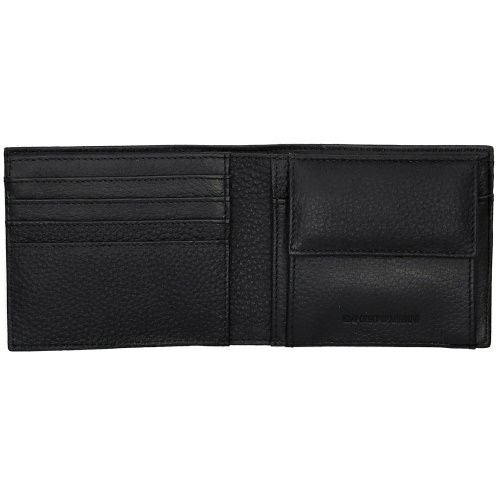 エンポリオアルマーニ 二つ折り財布 メンズ ブラック EMPORIO ARMANI