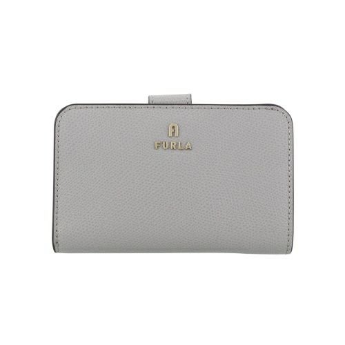 フルラ 二つ折り財布 レディース カメリア ミディアム コンパクト ウォレット グレー FURLA WP00314 ARE000 3402S CENERE VANIGLIA int.