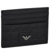 エンポリオアルマーニ カードケース メンズ ブラック EMPORIO ARMANI YEM320YQ67I 80001