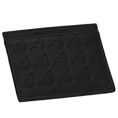 エンポリオアルマーニ カードケース メンズ ブラック EMPORIO ARMANI YEM320YQ67I 80001