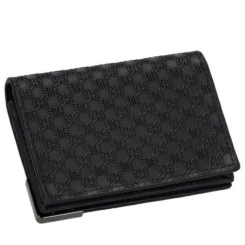 エンポリオアルマーニ カードケース 名刺入れ メンズ ブラック EMPORIO