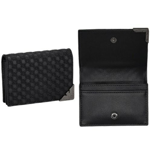 エンポリオアルマーニ カードケース 名刺入れ メンズ ブラック EMPORIO ARMANI Y4R576 YQ82X 80001
