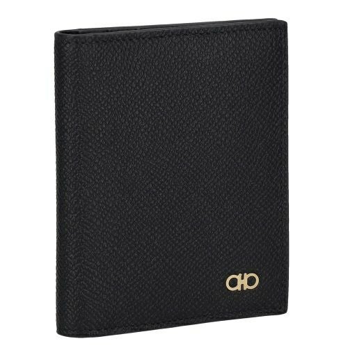 フェラガモ カードケース 名刺入れ レディース ダブルガンチーニ ブラック FERRAGAMO 661452 775661 NERO