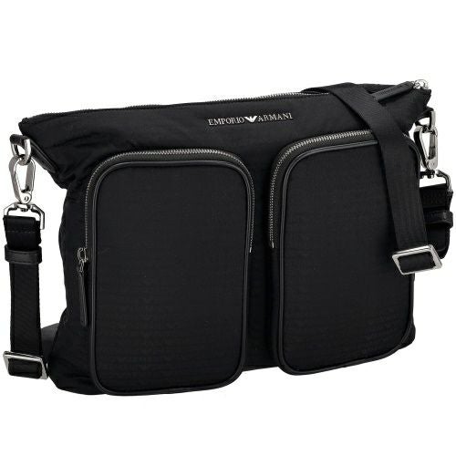エンポリオアルマーニ セカンドバッグ メンズ ブラック EMPORIO ARMANI