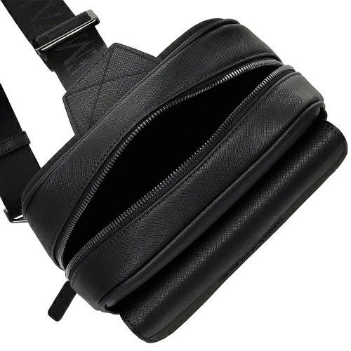 エンポリオアルマーニ ボディバッグ メンズ ブラック EMPORIO ARMANI