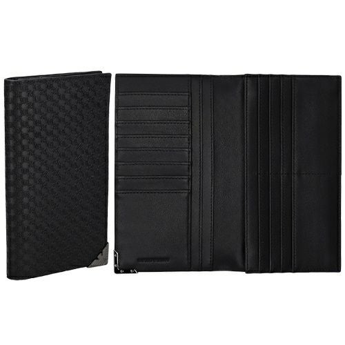 エンポリオアルマーニ 長財布 メンズ ブラック EMPORIO ARMANI Y4R624