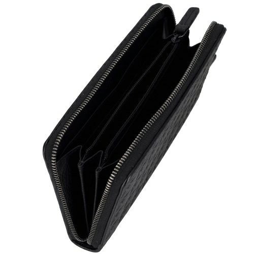 エンポリオアルマーニ 長財布 メンズ ブラック EMPORIO ARMANI YEME49 YQ67I 80001