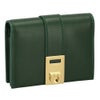 フェラガモ 二つ折り財布 コンパクト財布 レディース グリーン FERRAGAMO 220633 775119 FOREST GREEN