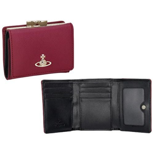 ヴィヴィアンウエストウッド 三つ折り財布 コンパクト財布 がま口財布