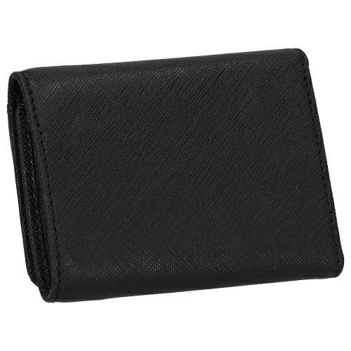 ヴィヴィアンウエストウッド 三つ折り財布 コンパクト財布 レディース SAFFIANO ブラック Vivienne Westwood 5115002UW N401 BLACK