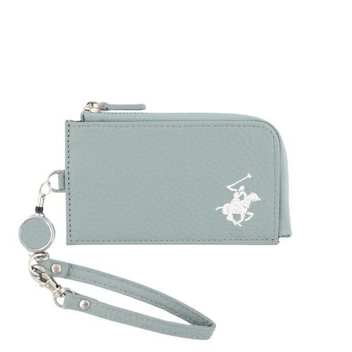 ビバリーヒルズポロクラブ 定期入れ カードケース コインケース 小銭入れ メンズ レディース ブルー BEVERLY HILLS POLO CLUB BHG-L1002 サックスブルー