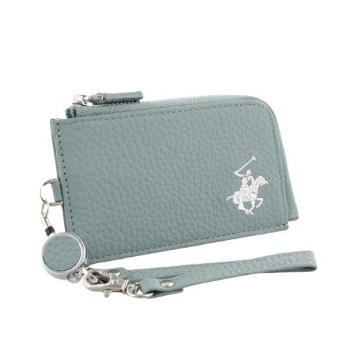 ビバリーヒルズポロクラブ 定期入れ カードケース コインケース 小銭入れ メンズ レディース ブルー BEVERLY HILLS POLO CLUB BHG-L1002 サックスブルー