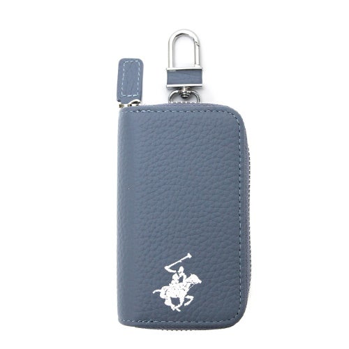 ビバリーヒルズポロクラブ キーケース メンズ レディース ブルー BEVERLY HILLS POLO CLUB BHG-L1005 プルシャンブルー