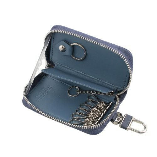 ビバリーヒルズポロクラブ キーケース メンズ レディース ブルー BEVERLY HILLS POLO CLUB BHG-L1005 プルシャンブルー