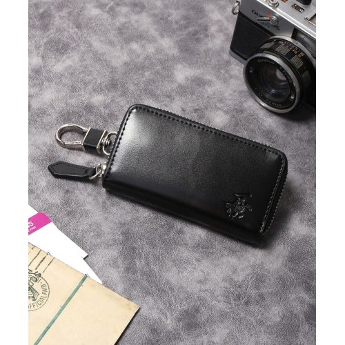 ビバリーヒルズポロクラブ キーケース メンズ ブラック BEVERLY HILLS POLO CLUB BHG-M1005 ブラック/ネイビー