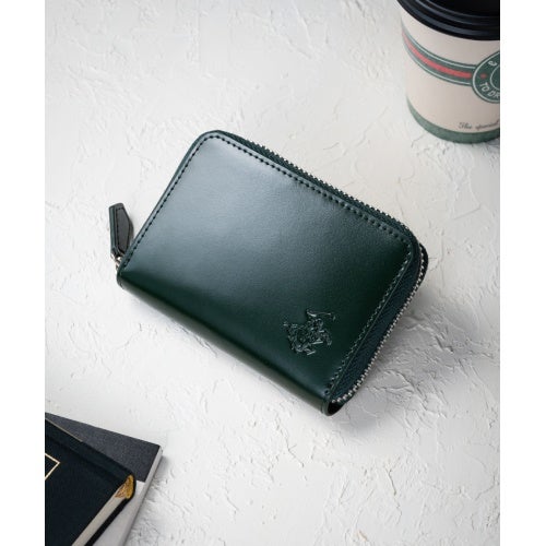 ビバリーヒルズポロクラブ コインケース メンズ グリーン BEVERLY HILLS POLO CLUB BHG-M1003 グリーン/ダークブラウン