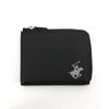 ビバリーヒルズポロクラブ コンパクト財布 メンズ レディース ブラック BEVERLY HILLS POLO CLUB BHG-L1003