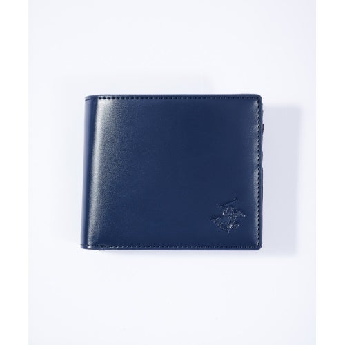 ビバリーヒルズポロクラブ 二つ折り財布 メンズ ネイビー BEVERLY HILLS POLO CLUB BHG-M1002 ネイビー/ブラック