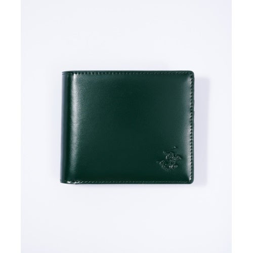 ビバリーヒルズポロクラブ 二つ折り財布 メンズ グリーン BEVERLY HILLS POLO CLUB BHG-M1002 グリーン/ダークブラウン