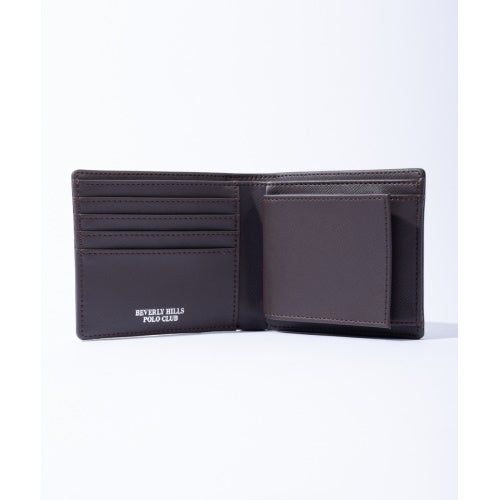 ビバリーヒルズポロクラブ 二つ折り財布 メンズ グリーン BEVERLY HILLS POLO CLUB BHG-M1002 グリーン/ダークブラウン