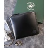 ビバリーヒルズポロクラブ 二つ折り財布 メンズ ブラック BEVERLY HILLS POLO CLUB BHG-M1004 ブラック/ネイビー