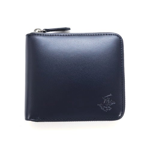 ビバリーヒルズポロクラブ 二つ折り財布 メンズ ネイビー BEVERLY HILLS POLO CLUB BHG-M1004 ネイビー/ブラック