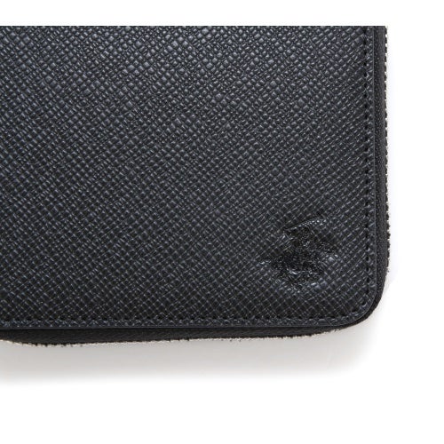ビバリーヒルズポロクラブ 二つ折り財布 メンズ ブラック BEVERLY HILLS POLO CLUB BHG-M3004