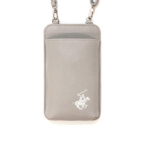ビバリーヒルズポロクラブ ショルダーバッグ スマホショルダー メンズ レディース グレー BEVERLY HILLS POLO CLUB BH2009