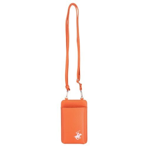 ビバリーヒルズポロクラブ ショルダーバッグ スマホショルダー メンズ レディース オレンジ BEVERLY HILLS POLO CLUB BH2009 クロムオレンジ