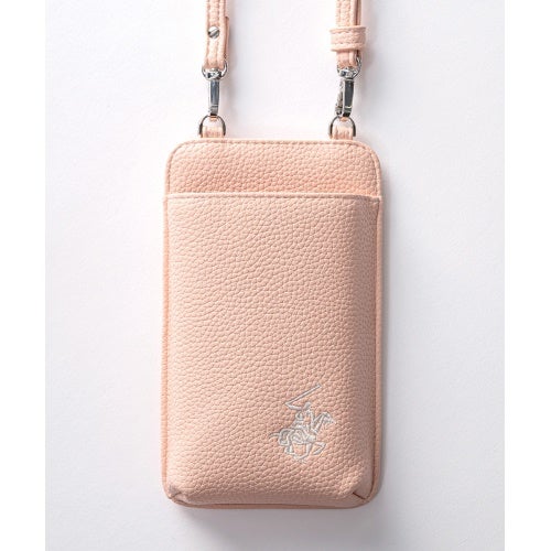ビバリーヒルズポロクラブ ショルダーバッグ スマホショルダー メンズ レディース ピンク BEVERLY HILLS POLO CLUB BHG2009 スモーキーピンク